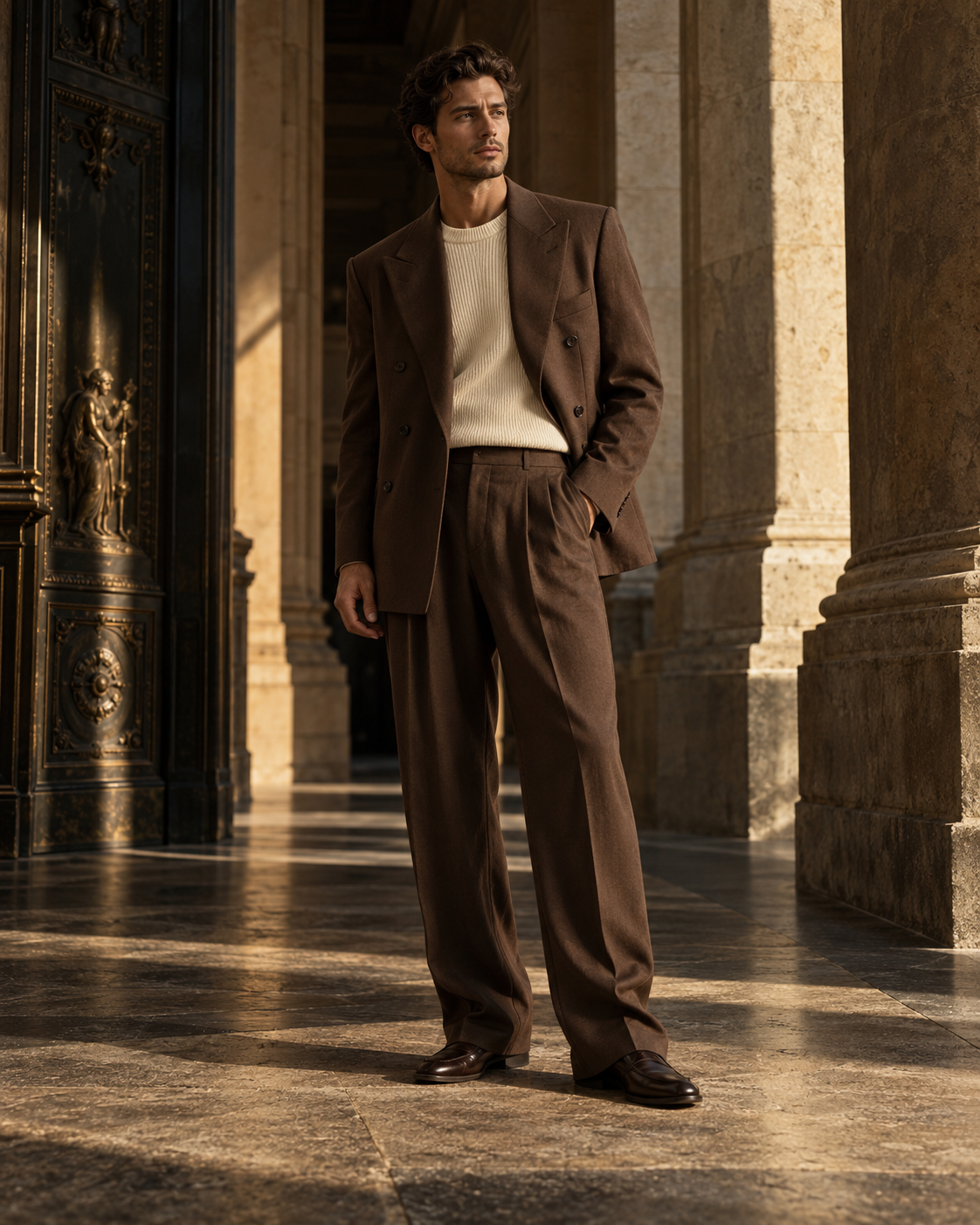Relaxed chocolate tailoring